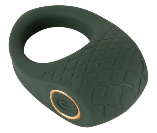 Зеленое эрекционное виброкольцо Luxurious Vibro Cock Ring - Orion - в Йошкар-Оле купить с доставкой