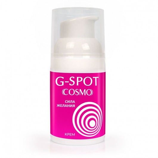 Стимулирующий интимный крем для женщин Cosmo G-spot - 28 гр. - Биоритм - купить с доставкой в Йошкар-Оле