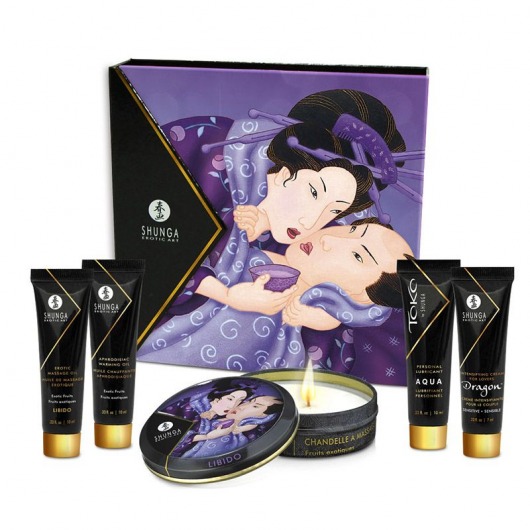 Подарочный набор Geishas secret из 5 предметов - Shunga - купить с доставкой в Йошкар-Оле