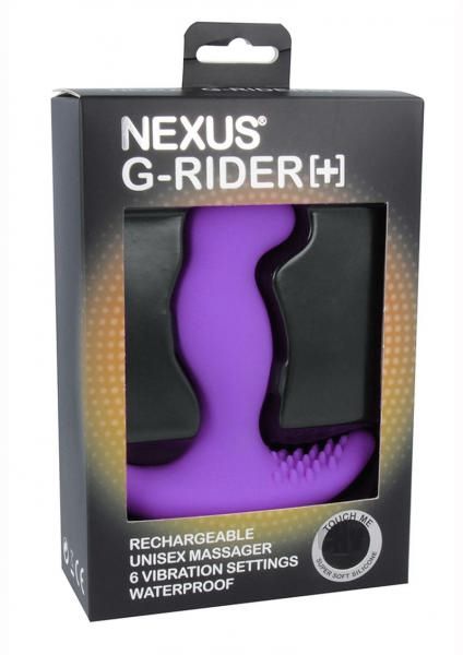 Фиолетовый вибромассажер простаты Nexus G-Rider+ - 12,6 см. - Nexus Range - в Йошкар-Оле купить с доставкой