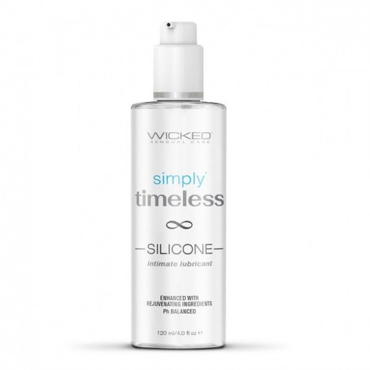 Лубрикант на силиконовой основе Wicked Simply Timeless Silicone - 120 мл. - Wicked - купить с доставкой в Йошкар-Оле