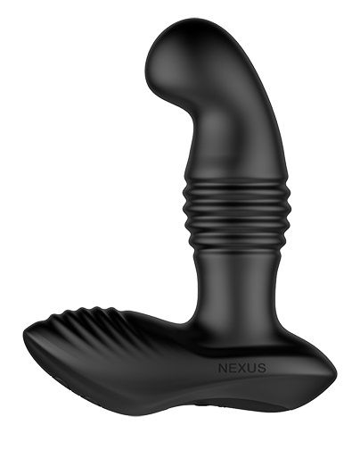 Черный массажер простаты Nexus Thrust с возвратно-поступательными движениями - 13,8 см. - Nexus Range - в Йошкар-Оле купить с доставкой