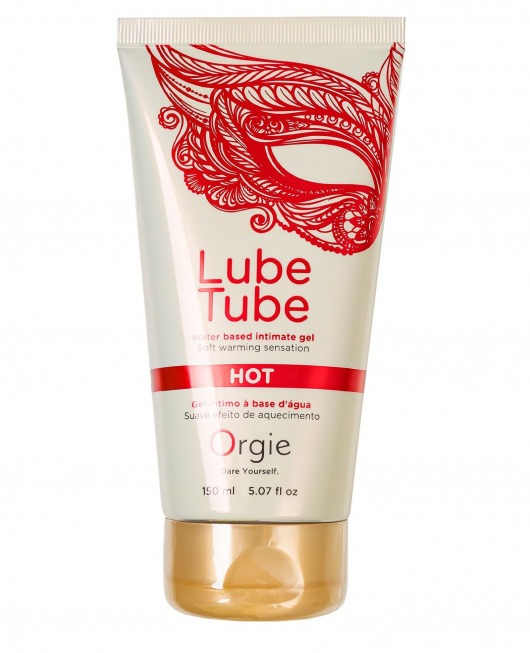 Интимный гель на водной основе Lube Tube Hot с разогревающим эффектом - 150 мл. - ORGIE - купить с доставкой в Йошкар-Оле