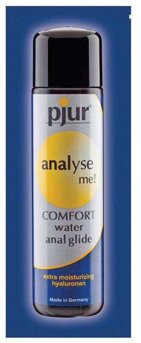 Анальный лубрикант pjur ANALYSE ME Comfort Water Anal Glide - 2 мл. - Pjur - купить с доставкой в Йошкар-Оле