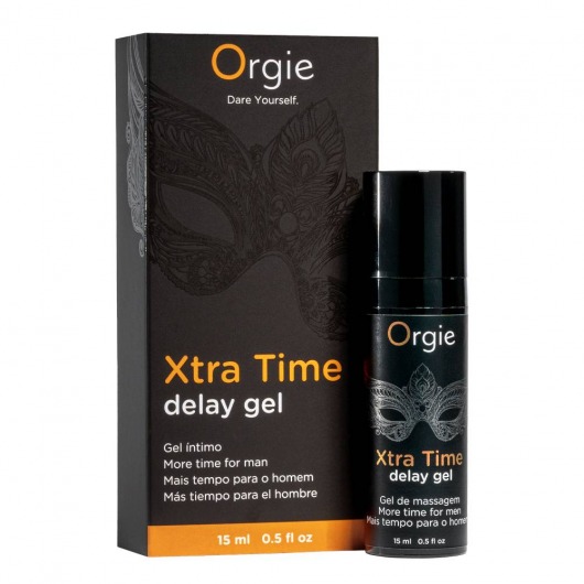 Продлевающий гель Orgie Xtra Time Delay Gel - 15 мл. - ORGIE - купить с доставкой в Йошкар-Оле