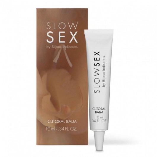 Бальзам для клитора Slow Sex Clitoral Balm - 10 мл. - Bijoux Indiscrets - купить с доставкой в Йошкар-Оле