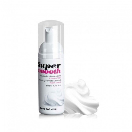 Лубрикант нежнейшая пенка Super Smooth Foaming Intime Lubricant - 50 мл. - Love to Love - купить с доставкой в Йошкар-Оле