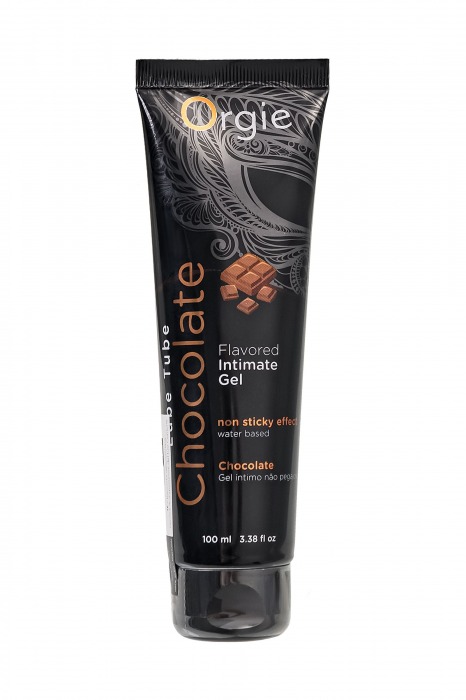 Интимный гель на водной основе Lube Tube Chocolate с шоколадным вкусом - 100 мл. - ORGIE - купить с доставкой в Йошкар-Оле