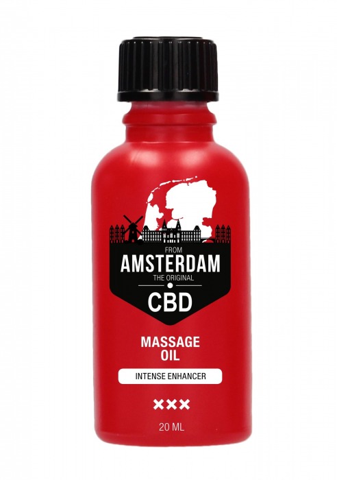 Стимулирующее масло Intense CBD from Amsterdam - 20 мл. - Shots Media BV - купить с доставкой в Йошкар-Оле