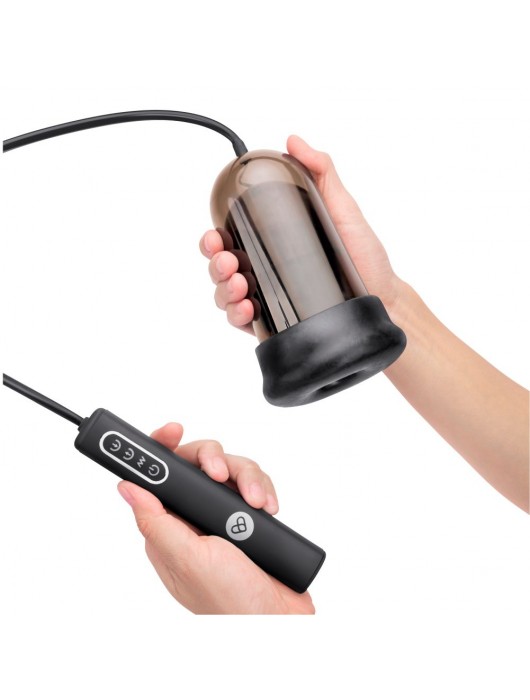 Мастурбатор с вибрацией Head Stroking - Pink Vibe - в Йошкар-Оле купить с доставкой