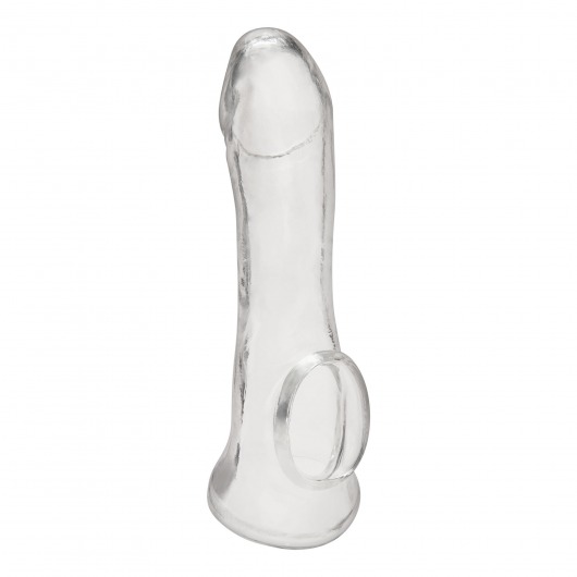 Прозрачная насадка на пенис Transparent Penis Enhancing Sleeve Extension - 15,9 см. - BlueLine - в Йошкар-Оле купить с доставкой