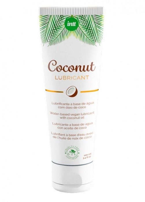 Веганская смазка на водной основе Coconut Lubricant - 100 мл. - INTT - купить с доставкой в Йошкар-Оле