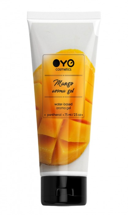 Лубрикант на водной основе OYO Aroma Gel Mango с ароматом манго - 75 мл. - OYO - купить с доставкой в Йошкар-Оле