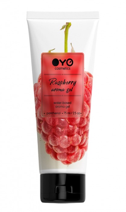 Лубрикант на водной основе OYO Aroma Gel Raspberry с ароматом малины - 75 мл. - OYO - купить с доставкой в Йошкар-Оле