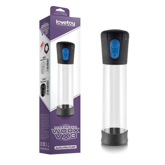 Автоматическая вакуумная помпа Maximizer worx VX3 - Lovetoy - в Йошкар-Оле купить с доставкой