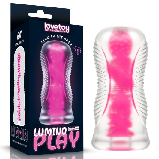 Светящийся в темноте мастурбатор 6.0 Lumino Play Masturbator - Lovetoy - в Йошкар-Оле купить с доставкой