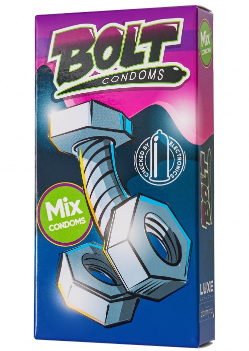 Набор презервативов Bolt Condoms - Luxe - купить с доставкой в Йошкар-Оле