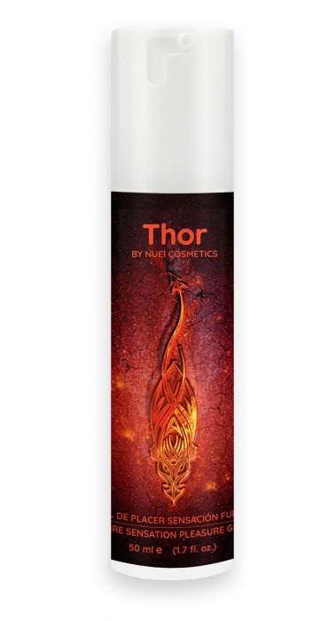 Возбуждающий унисекс гель Thor Fire Gel - 50 мл. - Nuei cosmetics - купить с доставкой в Йошкар-Оле