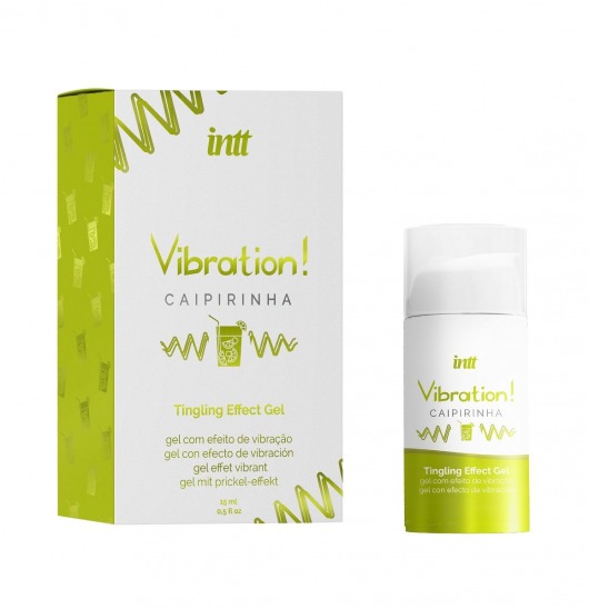 Жидкий вибратор Vibration Caipirinha - 15 мл. - INTT - купить с доставкой в Йошкар-Оле