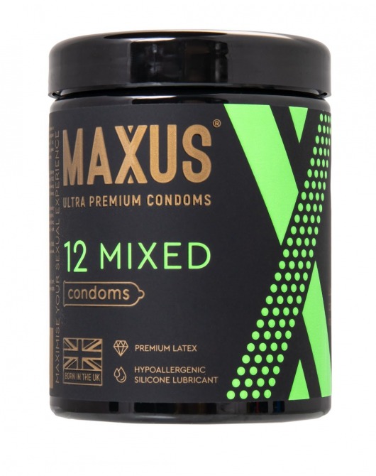 Презервативы MAXUS Mixed - 12 шт. - Maxus - купить с доставкой в Йошкар-Оле