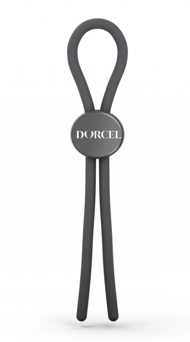 Серое эрекционное лассо на пенис Mr Dorcel - Dorcel - в Йошкар-Оле купить с доставкой