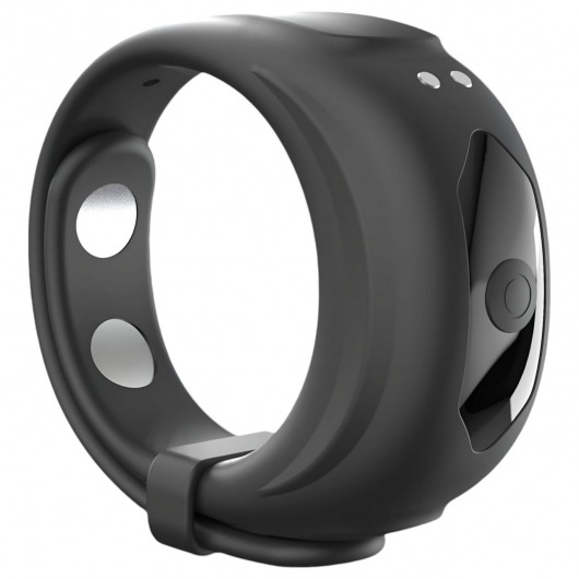 Черное эрекционное виброкольцо Fit Vibe Ring - Dorcel - в Йошкар-Оле купить с доставкой