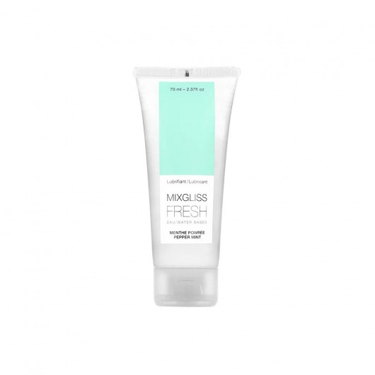 Лубрикант с охлаждающим эффектом Mixgliss Fresh Pepper Mint - 70 мл. - Strap-on-me - купить с доставкой в Йошкар-Оле