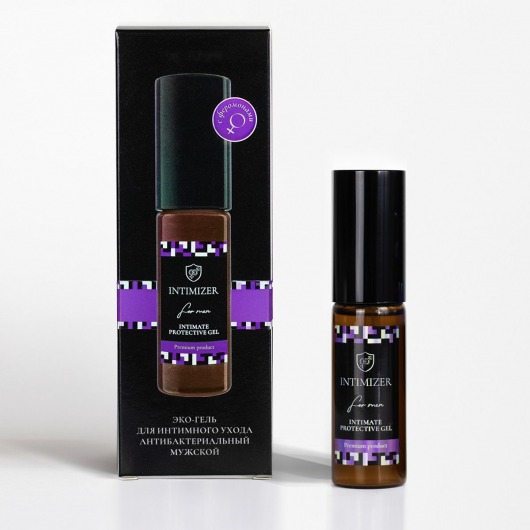 Мужской антибактериальный эко-гель для интимного ухода Intimizer - 20 мл. - Intimizer - купить с доставкой в Йошкар-Оле