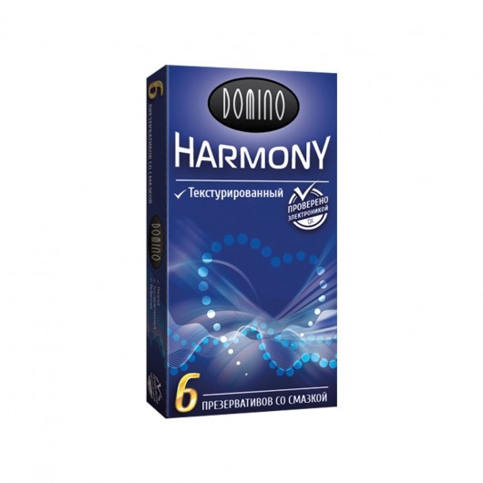 Текстурированные презервативы Domino Harmony - 6 шт. - Domino - купить с доставкой в Йошкар-Оле