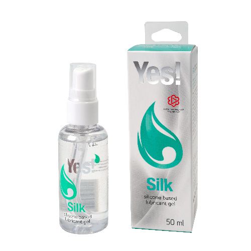 Силиконовая гипоаллергенная вагинальная смазка Yes Silk - 50 мл. - Sitabella - купить с доставкой в Йошкар-Оле