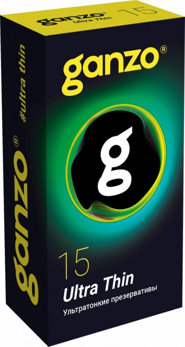 Прозрачные ультратонкие презервативы Ganzo Ultra thin - 15 шт. - Ganzo - купить с доставкой в Йошкар-Оле