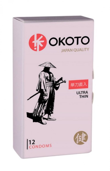 Тонкие презервативы OKOTO Ultra Thin - 12 шт. - Sitabella - купить с доставкой в Йошкар-Оле