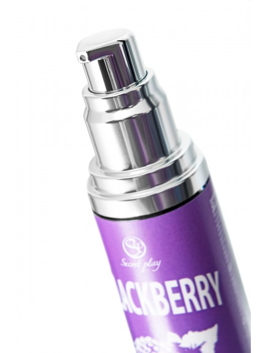 Массажное масло 2-в-1 Blackberry Hot Effect с разогревающим эффектом и вкусом ежевики - 50 мл. - Secret Play - купить с доставкой в Йошкар-Оле