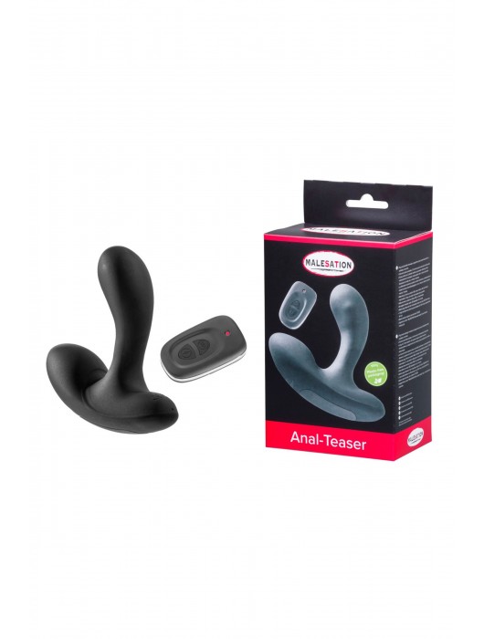 Черный стимулятор простаты Anal-Teaser - MALESATION - в Йошкар-Оле купить с доставкой