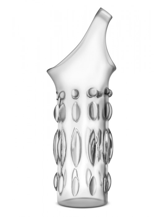 Прозрачная насадка на пенис Stretchy Studded Penis Sleeve Ring - Blush Novelties - в Йошкар-Оле купить с доставкой