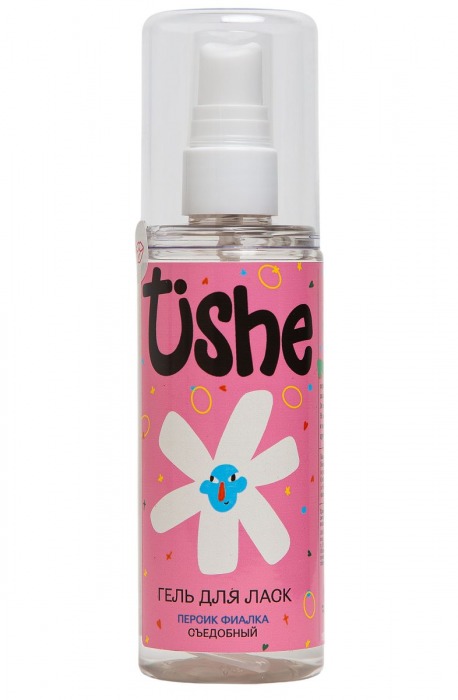 Съедобный лубрикант на водной основе Tishe с ароматом персика и фиалки - 125 мл. - Tishe - купить с доставкой в Йошкар-Оле