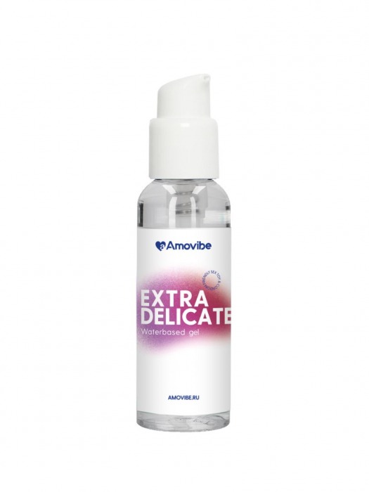 Гель на водной основе Amovibe Extra Delicate - 50 мл. - Amovibe - купить с доставкой в Йошкар-Оле