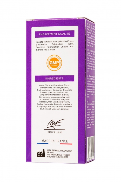 Сужающий и укрепляющий крем для женщин Xtra Tight - 30 мл. - RUF - купить с доставкой в Йошкар-Оле