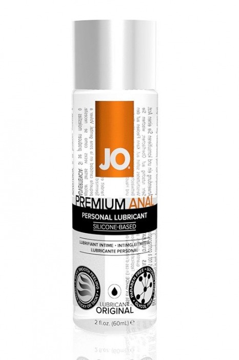Анальный лубрикант на силиконовой основе JO Anal Premium - 60 мл. - System JO - купить с доставкой в Йошкар-Оле