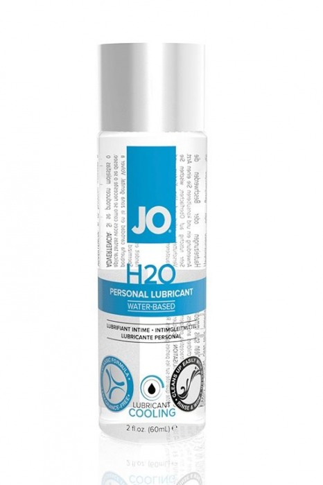 Охлаждающий лубрикант на водной основе JO Personal Lubricant H2O COOLING - 60 мл. - System JO - купить с доставкой в Йошкар-Оле