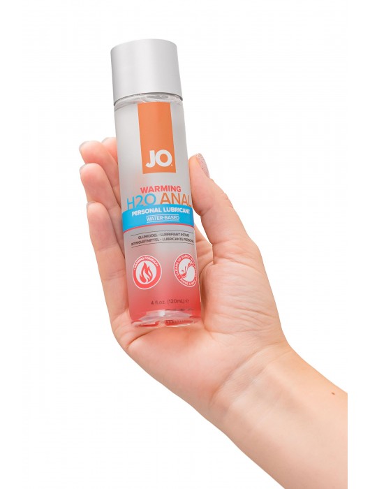 Анальный согревающий лубрикант на водной основе JO Anal H2O Warming - 120 мл. - System JO - купить с доставкой в Йошкар-Оле