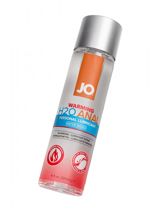 Анальный согревающий лубрикант на водной основе JO Anal H2O Warming - 120 мл. - System JO - купить с доставкой в Йошкар-Оле