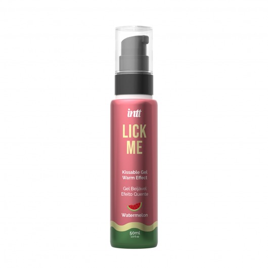 Гель Lick Me с согревающим эффектом и ароматом арбуза - 50 мл. - INTT - купить с доставкой в Йошкар-Оле
