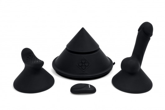 Конусный вибромассажер Cowgirl Cone с 2 насадками - CowGirl - купить с доставкой в Йошкар-Оле