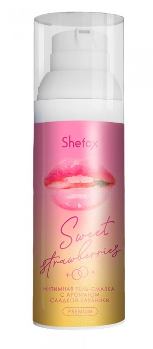 Интимная гель-смазка Shefox Premium «Сладкая клубника» - 50 мл. - Shefox - купить с доставкой в Йошкар-Оле