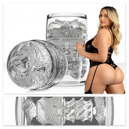 Прозрачный двусторонний мастурбатор Fleshlight Quickshot Mia Malkova - Fleshlight - в Йошкар-Оле купить с доставкой