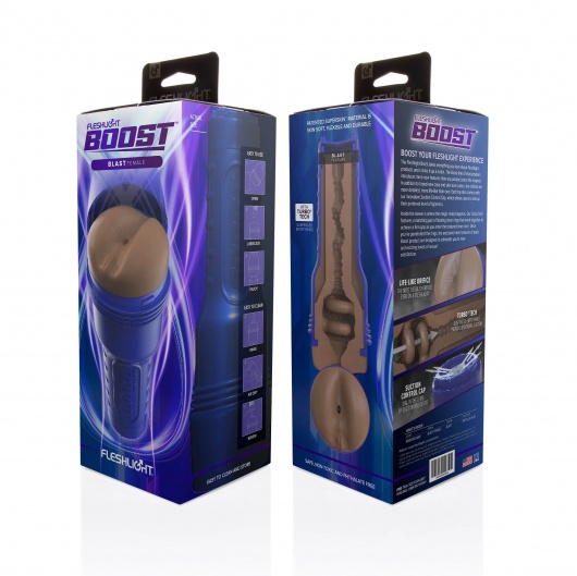 Мастурбатор-анус Fleshlight Boost Blast Female - Fleshlight - в Йошкар-Оле купить с доставкой