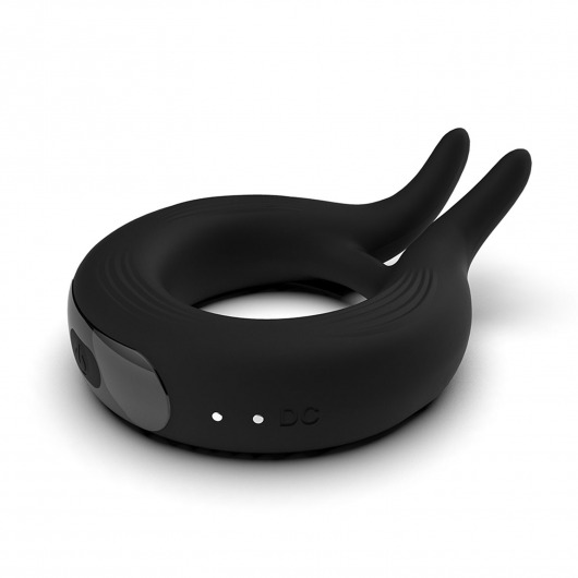 Черное эрекционное кольцо Marry Me Rechargeable Vibrating Cockring - Adrien Lastic - в Йошкар-Оле купить с доставкой