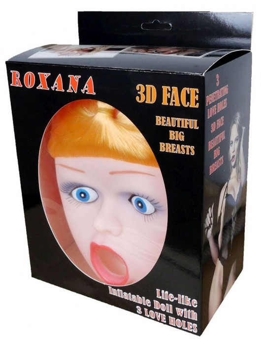 Надувная секс-кукла Roxana 3D - Boys of Toys - в Йошкар-Оле купить с доставкой