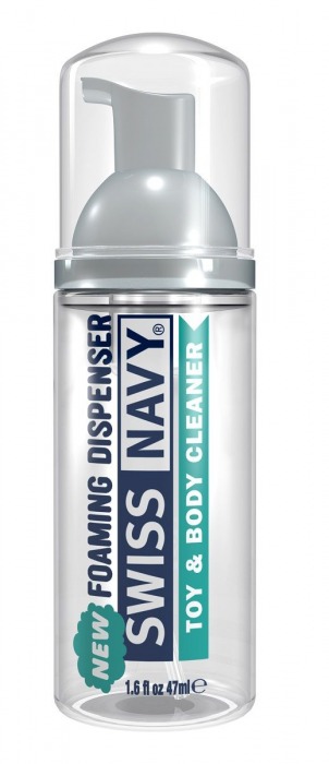 Очищающая пенка для игрушек и тела Toy   Body Cleaner Foamer - 47 мл. - Swiss navy - купить с доставкой в Йошкар-Оле